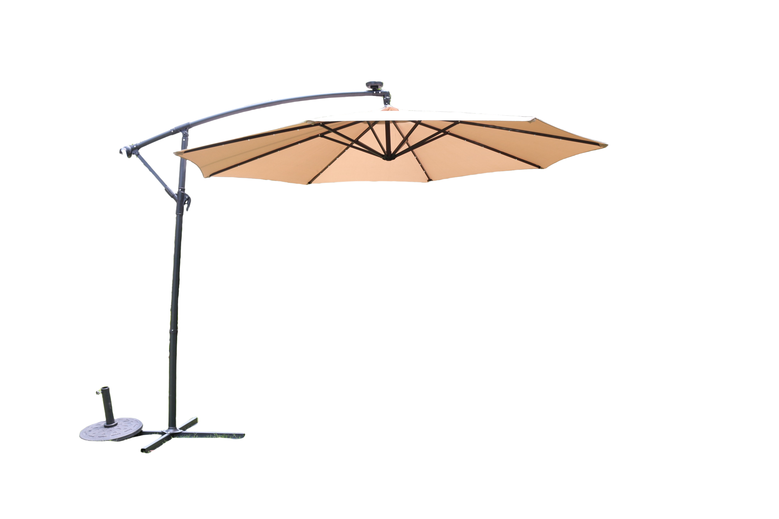 Patio Banana Umbrella Spot Goods Charcoal Gray Outdoor Leisure Parasol Commercial Umbrella Outdoor O